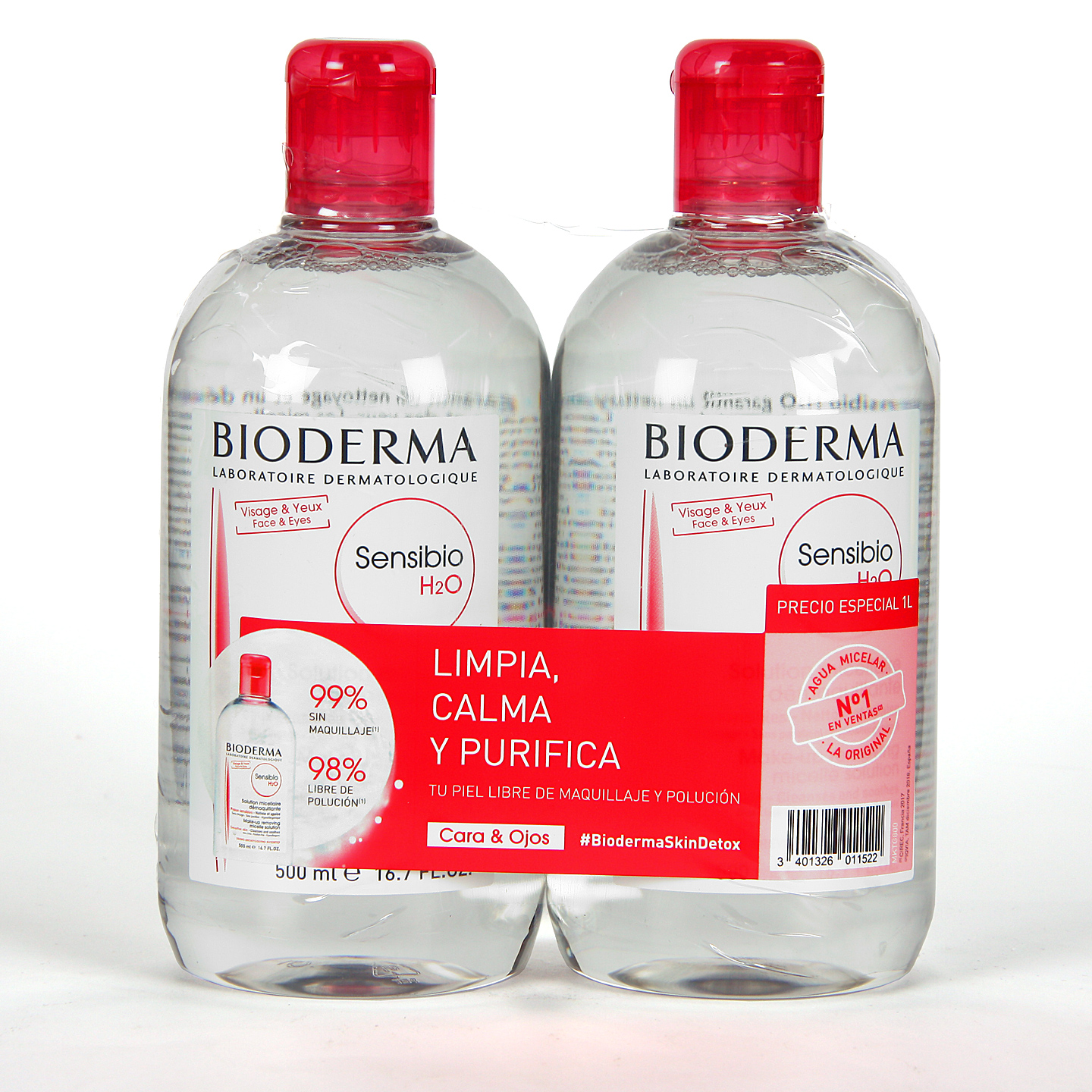 Bioderma Sensibio Agua Micelar Duplo